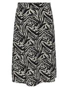 Cargraphie Long Skirt Aop Skirts Knee-length & Midi Skirts Black ONLY ...