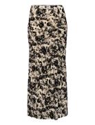 Gzflora Skirt Skirts Knee-length & Midi Skirts Black Gestuz