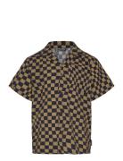 Tnd Lacanau Check Tops Shirts Short-sleeved Shirts Black TUMBLE 'N DRY