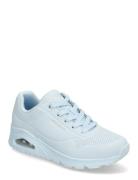 Womens Uno- Stand On Air Low-top Sneakers Blue Skechers