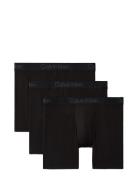 Boxer Brief 3Pk Boxershorts Black Calvin Klein