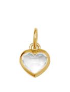 Beloved Heart Pendant Halskæde Hængesmykke Gold Syster P