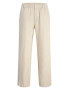 Jpstkarl Lawrence Linen Chino Sn Bottoms Trousers Linen Trousers Beige...