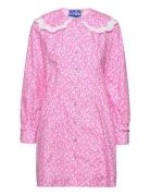 Tuvacras Shirt Dress Kort Kjole Pink Cras