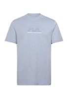 T-Shirt Tops T-Kortærmet Skjorte Blue Armani Exchange