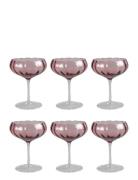 Meadow Cocktail Glass - 6 Pack Home Tableware Glass Cocktail Glass Pin...