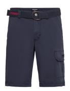 Outwashed Pocket Shorts Bottoms Shorts Casual Navy Sebago