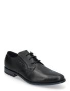 312Afy Shoes Business Derby Shoes Black Bugatti