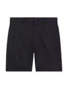 Linen Lyocell Stretch Short Bottoms Shorts Chinos Shorts Black Calvin ...