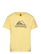 Funtime T-Shirt Sport T-Kortærmet Skjorte Yellow Viking