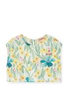 Baboon Kid Top White Tops T-shirts Sleeveless Multi/patterned THE ANIM...