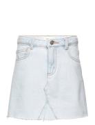 Denim Mini-Skirt Dresses & Skirts Skirts Denim Skirts White Mango