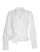 Calypso Designers Blouses Long-sleeved White Andiata