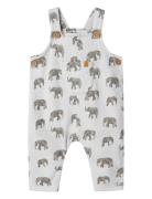 Nbmdias Dio Loose Overall Lil Bottoms Dungarees Grey Lil'Atelier