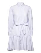Reg Classic Poplin Striped Dress Dresses Shirt Dresses Purple GANT
