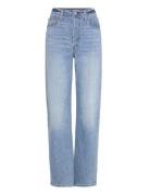 Ribcage Straight Ankle Cool Wi Bottoms Jeans Straight-regular Blue Lev...