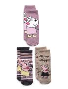 Nmfdassa Peppapig 3P Sock Cplg Socks & Tights Socks Multi/patterned Na...