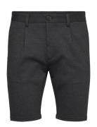 Pleated Shorts Bottoms Shorts Chinos Shorts Grey Lindbergh