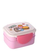 Stacked Bento Box Lunch Box With Cutlery Home Meal Time Lunch Boxes Pi...