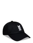 Cotton Twill Baseball Cap Designers Headwear Caps Black HAN Kjøbenhavn