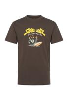 Winkowski Surf Front T-Shirt Tops T-Kortærmet Skjorte Black Santa Cruz