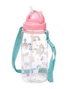 450Ml Children's Shatterproof Water Bottle Unicorn Magic Home Meal Tim...