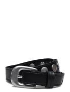 Studs Belt Bælte Black Weekday