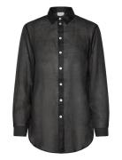 Palermo Shirt Tops Shirts Linen Shirts Black Balmuir
