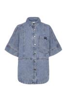 Cmjeycce-Shirt Tops Shirts Denim Shirts Blue Copenhagen Muse