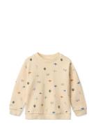 Thora Printed Sweatshirt Tops Sweatshirts & Hoodies Sweatshirts Beige ...