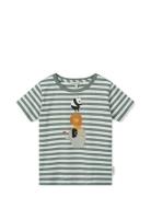Apia Placement Shortsleeve T-Shirt Tops T-Kortærmet Skjorte Green Liew...