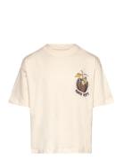Tnoleen Os S_S Tee Tops T-Kortærmet Skjorte White The New