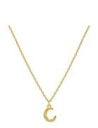 Alphabet Accessories Jewellery Necklaces Dainty Necklaces Gold Maanest...