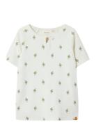 Nmmlavo Eni Ss Slim Top Lil Tops T-Kortærmet Skjorte White Lil'Atelier