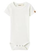 Nbmlalo Tab Ss Slim Body Lil Bodies Short-sleeved White Lil'Atelier