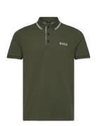 Paddy Pro Sport Polos Short-sleeved Green BOSS