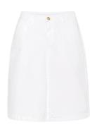 Crangelena Skirt Skirts Knee-length & Midi Skirts White Cream