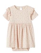 Nbfgago Kef Ss Body Dress Lil Dresses & Skirts Dresses Baby Dresses Sh...