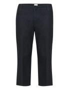Tennamw 172 High Capri Bottoms Trousers Capri Trousers Navy My Essenti...