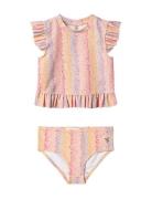 Swim Set 2-Piece Alma Bikini Pink Wheat