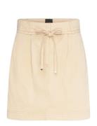 C_Varachute-D Skirts Short Skirts Beige BOSS