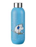 Keep Cool Vacuum Insulated Bottle 0.6 L. Moomin Skiing Home Kitchen Wa...