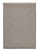 Tablecloth 140X270 Tiles Damask Taupe Home Textiles Kitchen Textiles T...