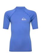 Everyday Upf50 Ss Youth Tops T-Kortærmet Skjorte Blue Quiksilver