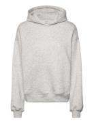 Basic Original Hoodie Tops Sweatshirts & Hoodies Hoodies Grey Gina Tri...