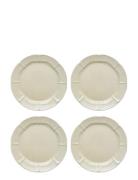 Søholm Solvej Lunch Plate 4 Pcs Home Tableware Plates Dinner Plates Ye...