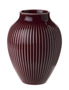 Knabstrup Knabstrup Vase H 12.5 Cm Ripple Berry Home Decoration Vases ...