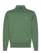 Loopback Fleece Quarter-Zip Sweatshirt Tops Sweatshirts & Hoodies Swea...