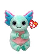 Alex - Pastel Axolotl Reg Toys Soft Toys Stuffed Animals Multi/pattern...