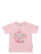 Mys Krans T-Shirt Tops T-Kortærmet Skjorte Pink MUMIN
